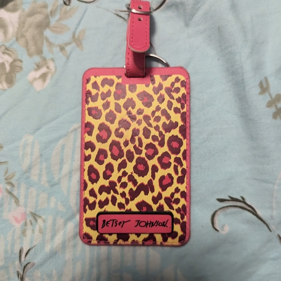 Betsey Johnson Other - Betsy Johnson Luggage Tag